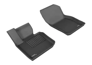3D MAXpider Kagu 1st Row Floormat For 2014-2019 Mini Hardtop 2-Door - Black